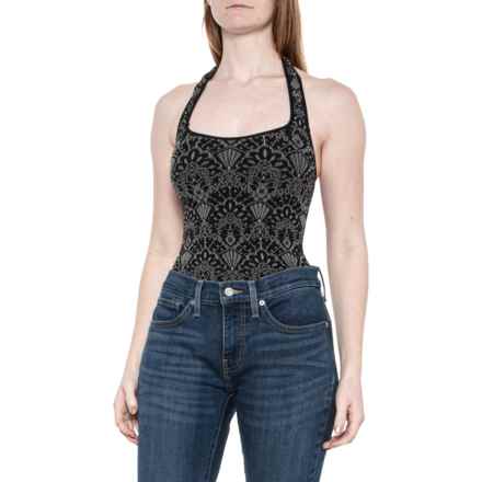 Free People With Love Bodysuit - Sleeveless in Black