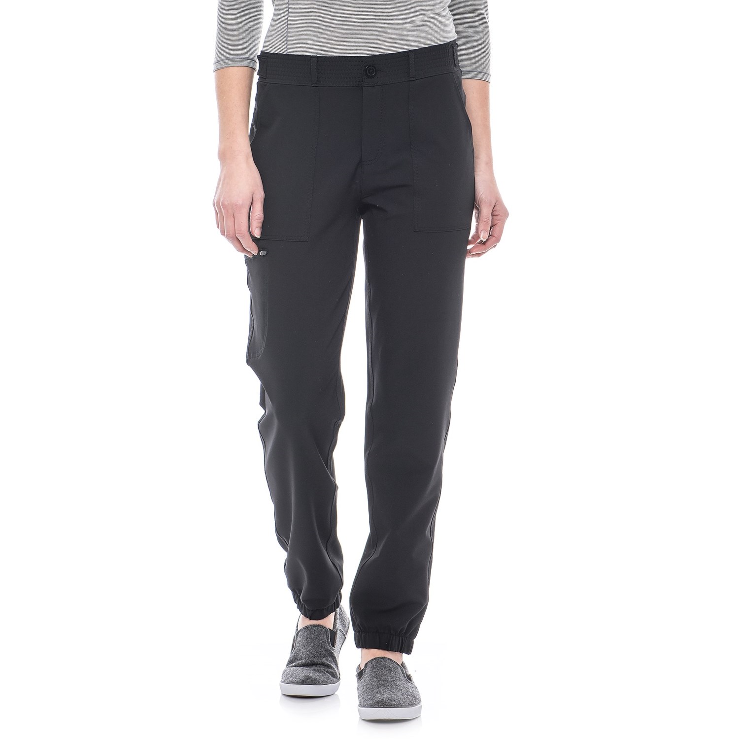 womens black cargo pants with pockets