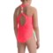 205KG_2 Freestyle Zazzle One-Piece Swimsuit - Fully Lined (For Little Girls)