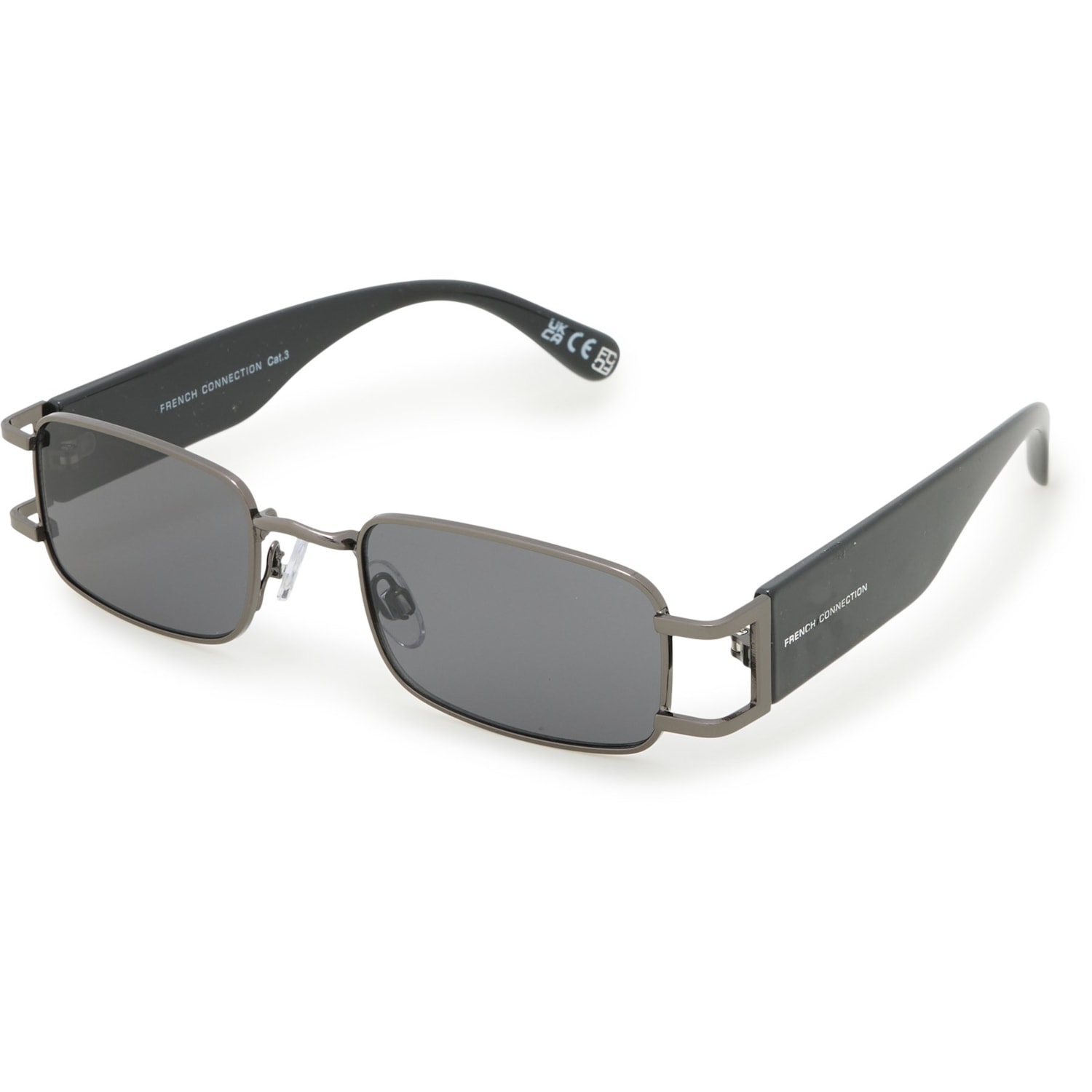 French Connection Rectangle Metal Sunglasses - Save 41% display picture 1