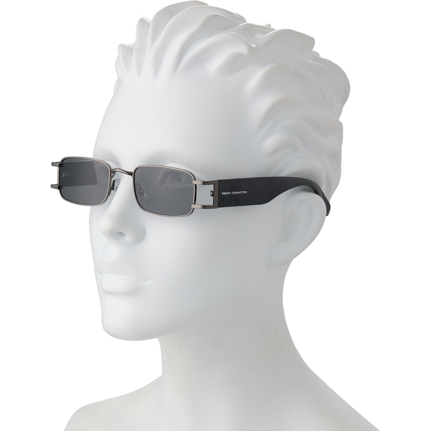 French Connection Rectangle Metal Sunglasses - Save 41%
