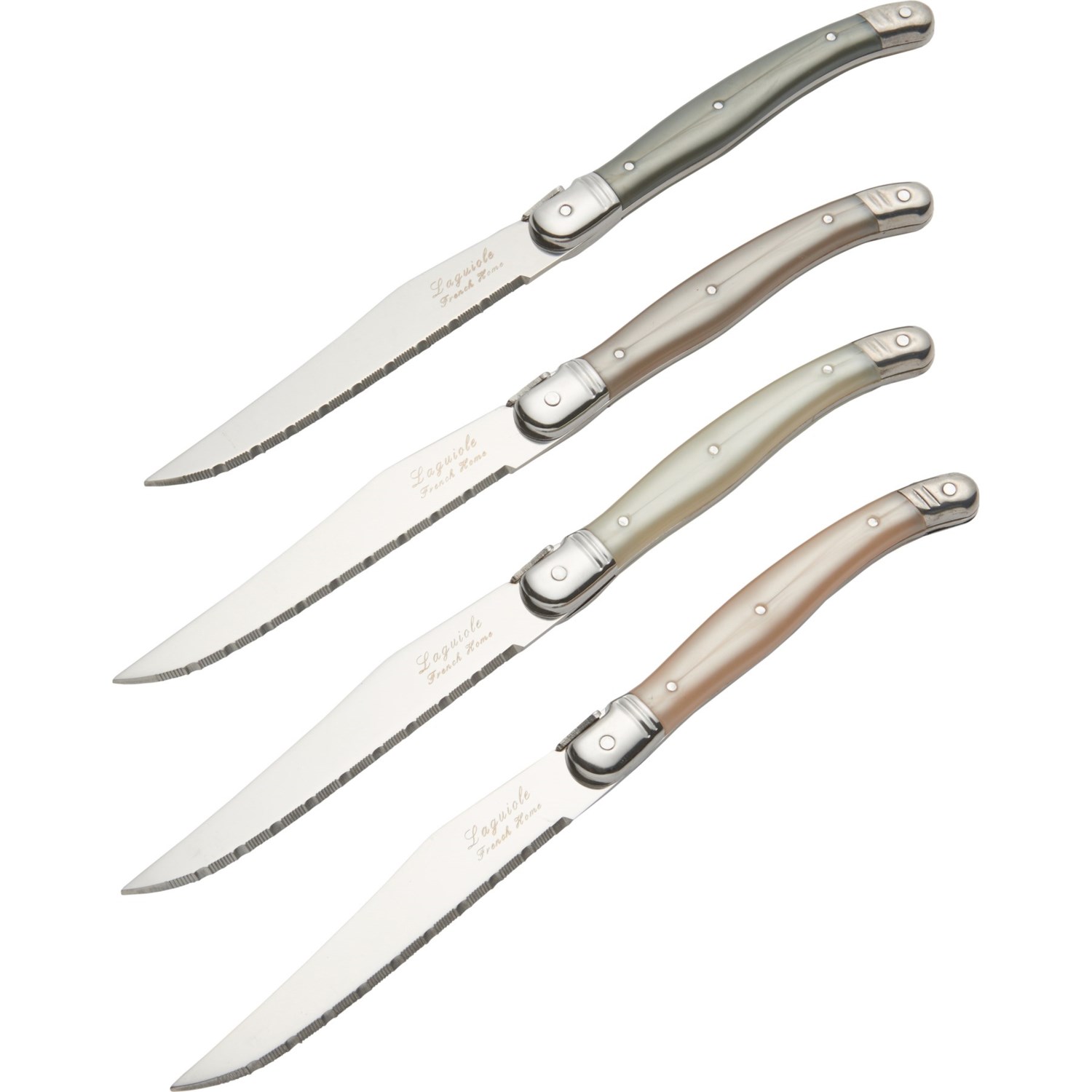French Home Laguiole Steak Knife Set 4Piece Save 45