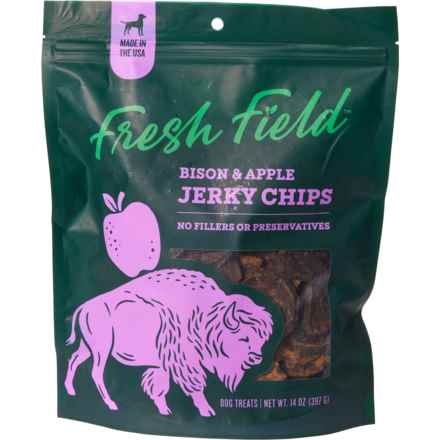 Fresh Field Jerky Chips Dog Treats - 14 oz. in Bison And Apple