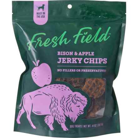 Fresh Field Jerky Chips Dog Treats - 14 oz. in Bison/Apple