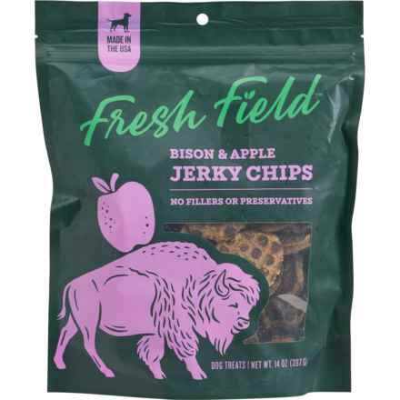 Fresh Field Jerky Chips Dog Treats - 14 oz. in Bison/Apple