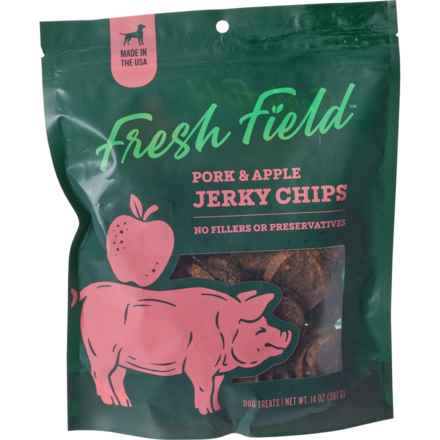 Fresh Field Jerky Chips Dog Treats - 14 oz. in Pork/Apple