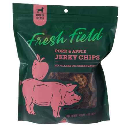 Fresh Field Jerky Chips Dog Treats - 14 oz. in Pork/Apple