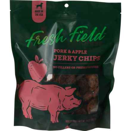 Fresh Field Jerky Chips Dog Treats - 14 oz. in Pork/Apple