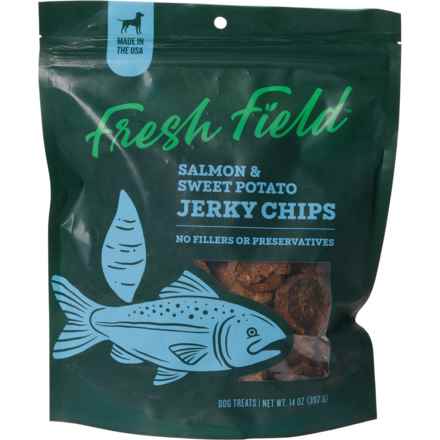 Fresh Field Jerky Chips Dog Treats - 14 oz. in Salmon & Sweet Potato