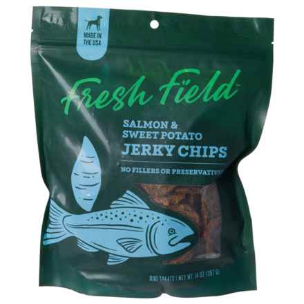 Fresh Field Jerky Chips Dog Treats - 14 oz. in Salmon/Sweet Potato