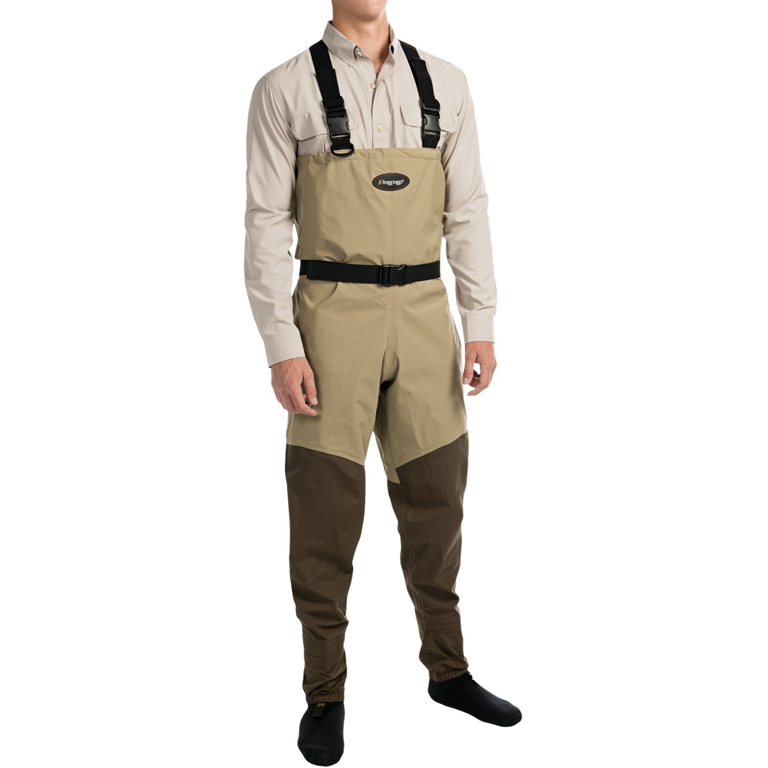 Frogg Toggs Canyon Stockingfoot Breathable Waders – 2-Tone (For Men)