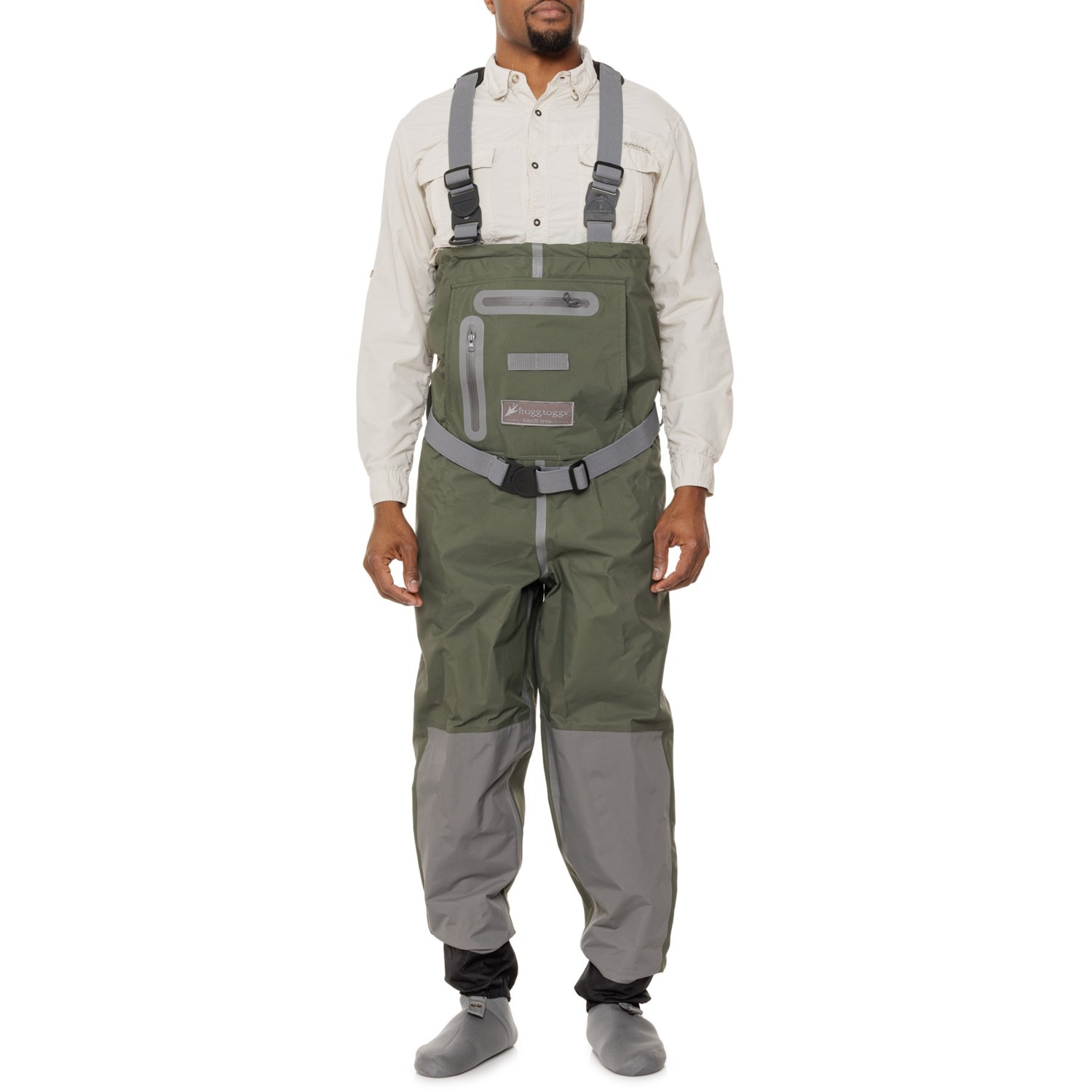 Frogg Toggs Pilot River Guide Stockingfoot Chest Waders - Save 46%