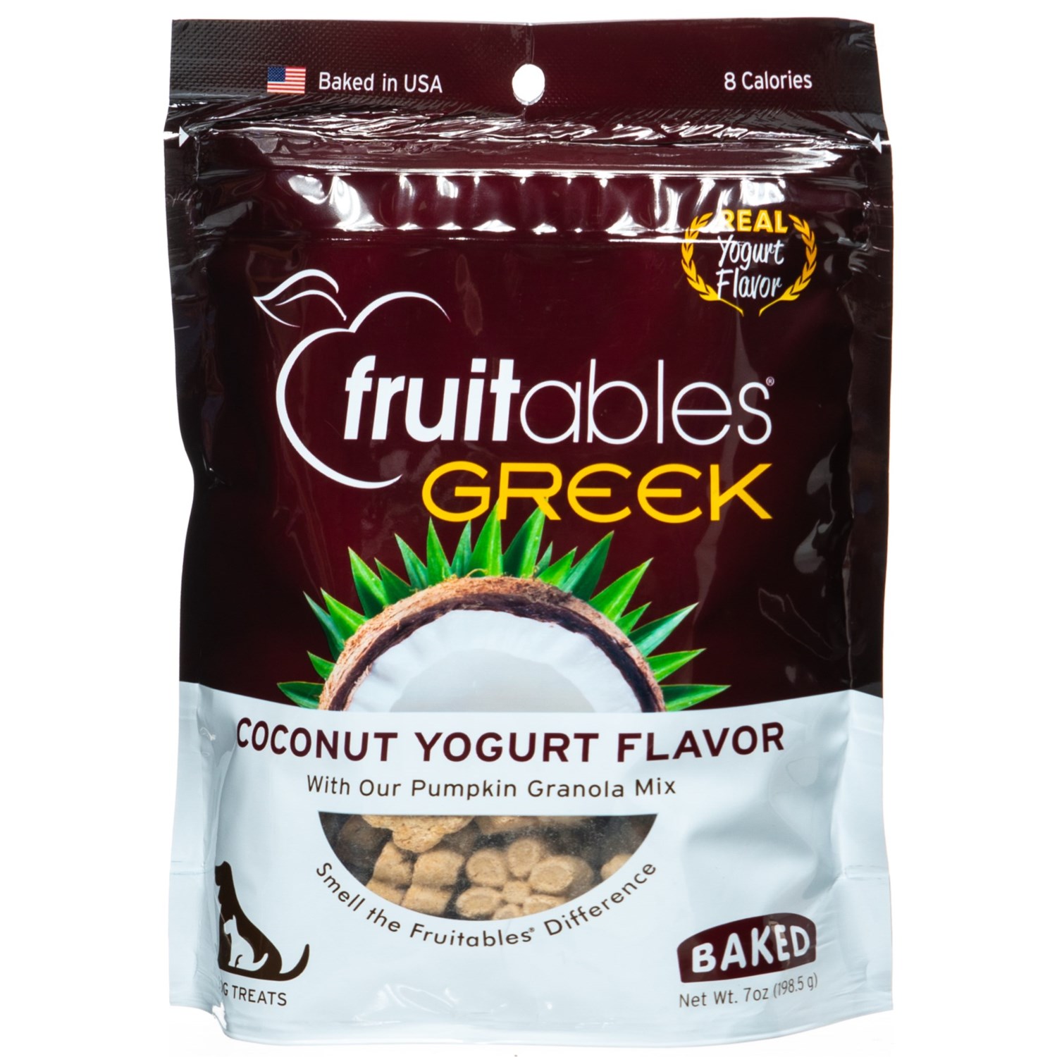 Fruitables Greek Coconut Yogurt Dog Treats 7 oz.