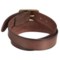 509FF_2 Frye 40mm Burnished Panel Belt - Leather (For Men)