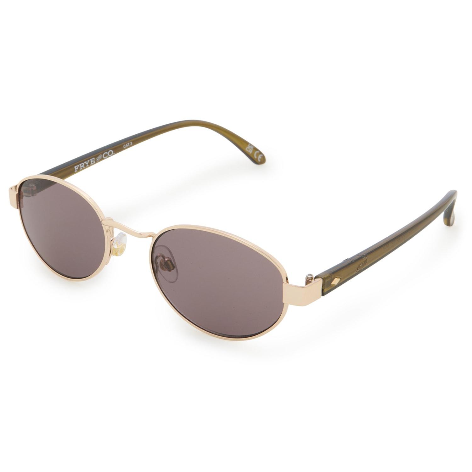 FRYE & CO Slim Oval Metal Sunglasses - Save 41% display picture 2