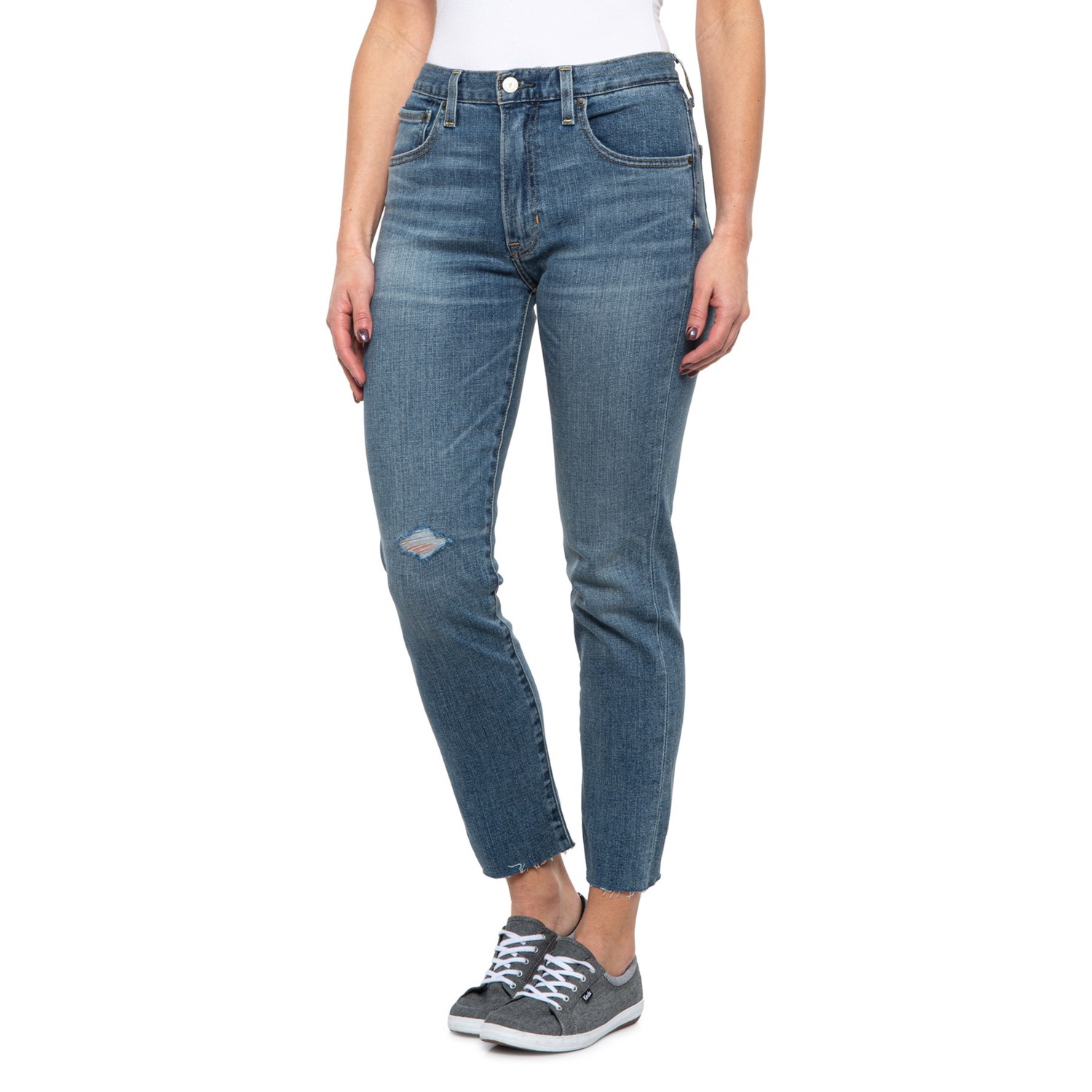 gang faye cropped skinny fit jeans