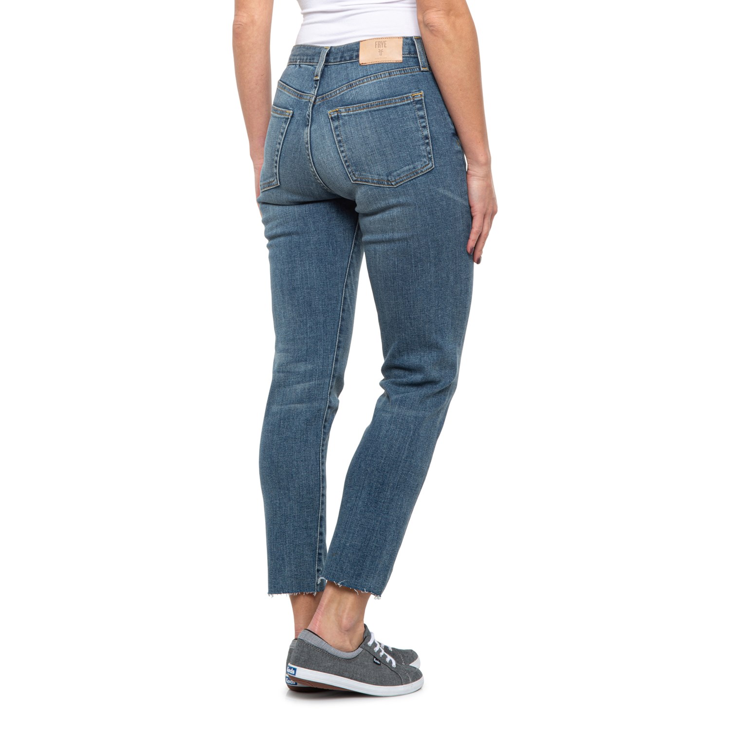 Frye Apparel Sienna Cropped Skinny Jeans (For Women) - Save 34%
