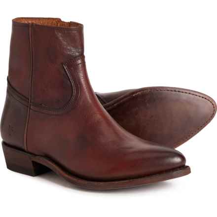 Frye Billy Inside Zip Boots - Leather (For Women) in Redwood