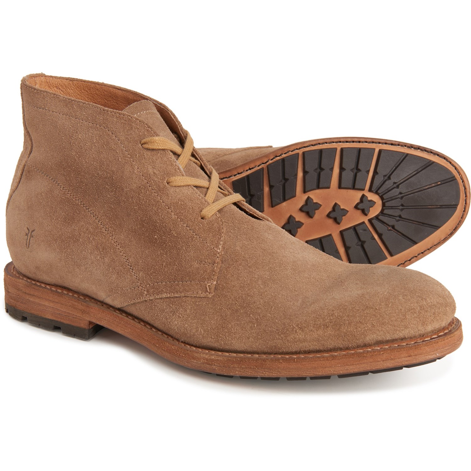 frye suede boots mens