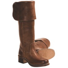 Frye Campus Leather Boots (For Women) in Saddle - Closeouts
