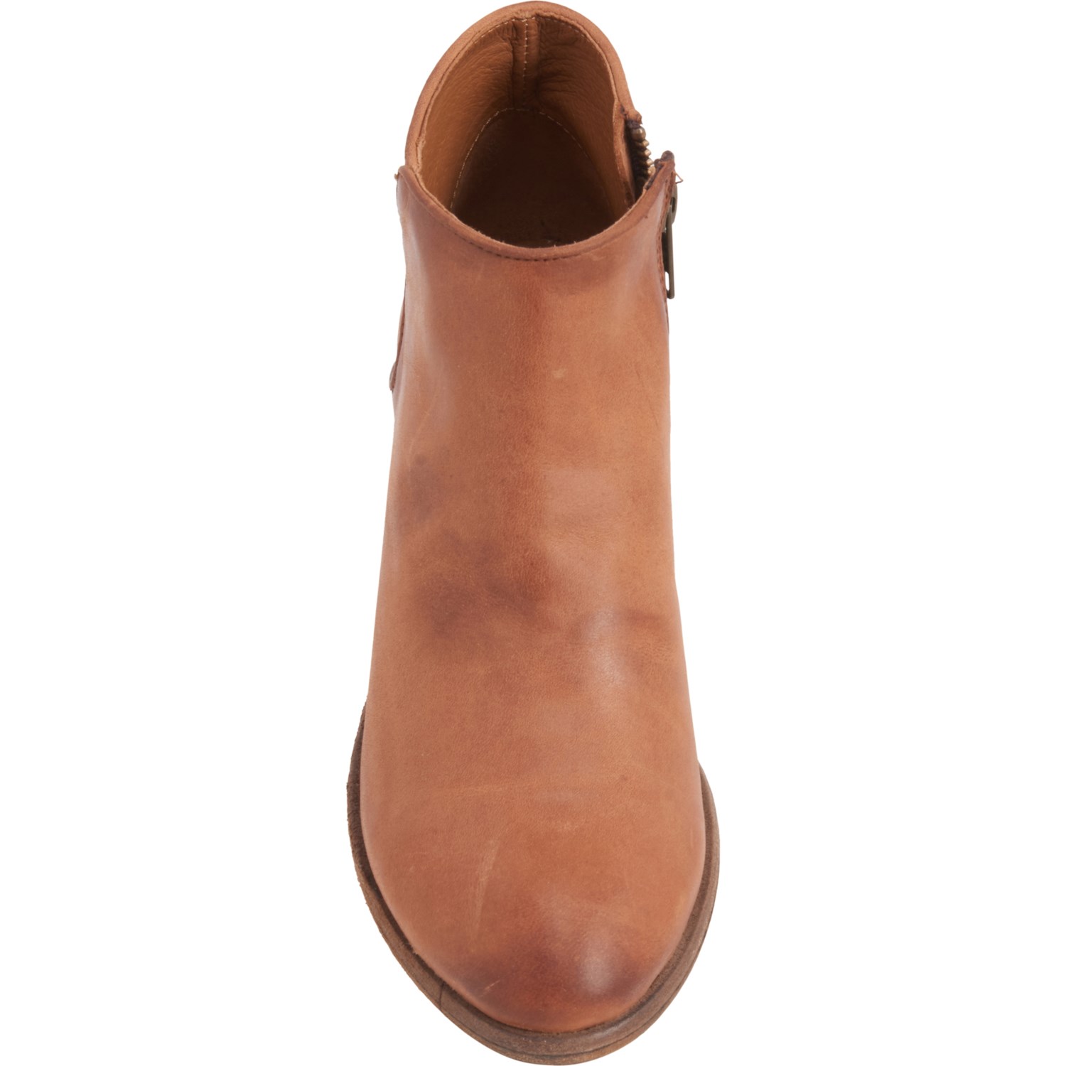 frye carson piping bootie off white