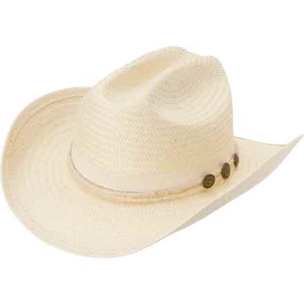 Frye Cattlemen’s Crease Cowboy Hat in Natural