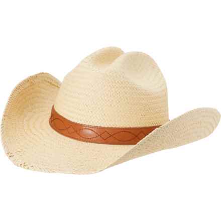 Frye Cattlemen’s Crease Cowboy Hat in Natural