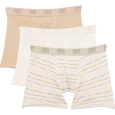 Frye Cotton-Blend Boxer Briefs - 3-Pack in Beige