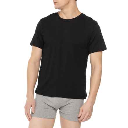 Frye Crewneck T-Shirts - 4 Pack, Short Sleeve in Black