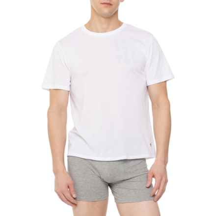Frye Crewneck T-Shirts - 4 Pack, Short Sleeve in White