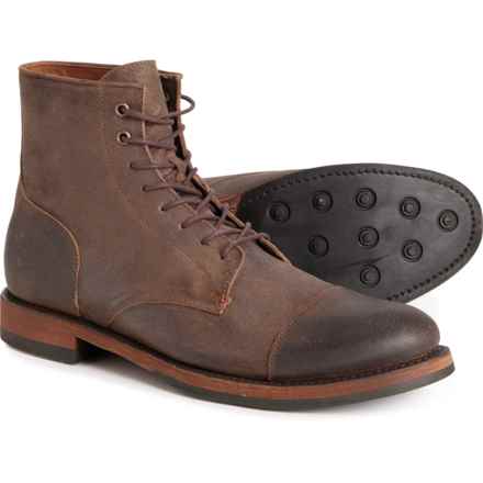 Frye Dylan Lace-Up Boots - Leather (For Men) in Walnut