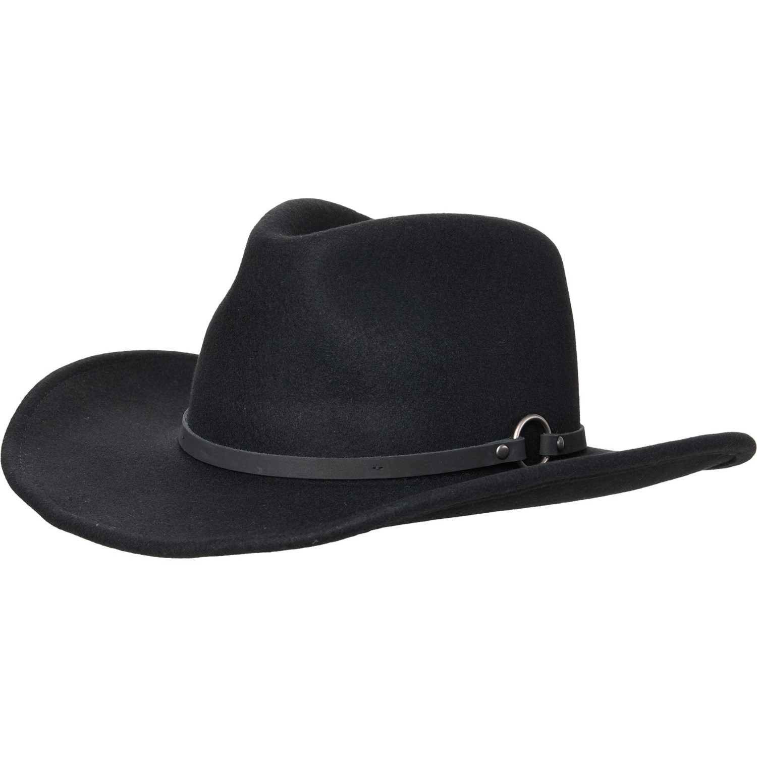 (取寄) フライ フェルト カウボーイ ハット - ウール Frye Felt Cowboy Hat - Wool  Black Frye Felt Cowboy Hat - Wool - Save 60%