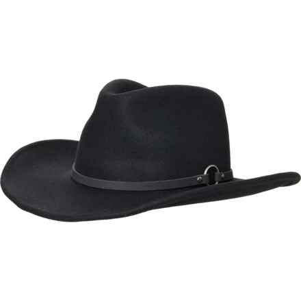 Frye Felt Cowboy Hat - Wool in Black