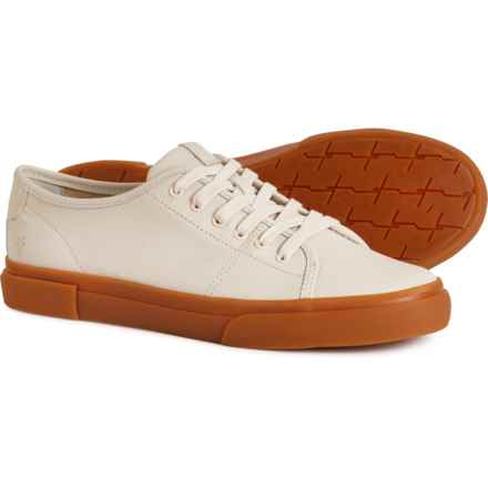 Frye Gia Sneakers - Leather (For Women) in Ivory