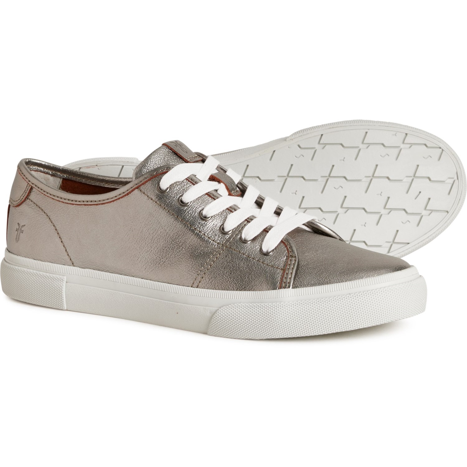 Frye leather sneakers womens online