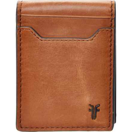 Frye Holden Folded Card Case in Whiskey