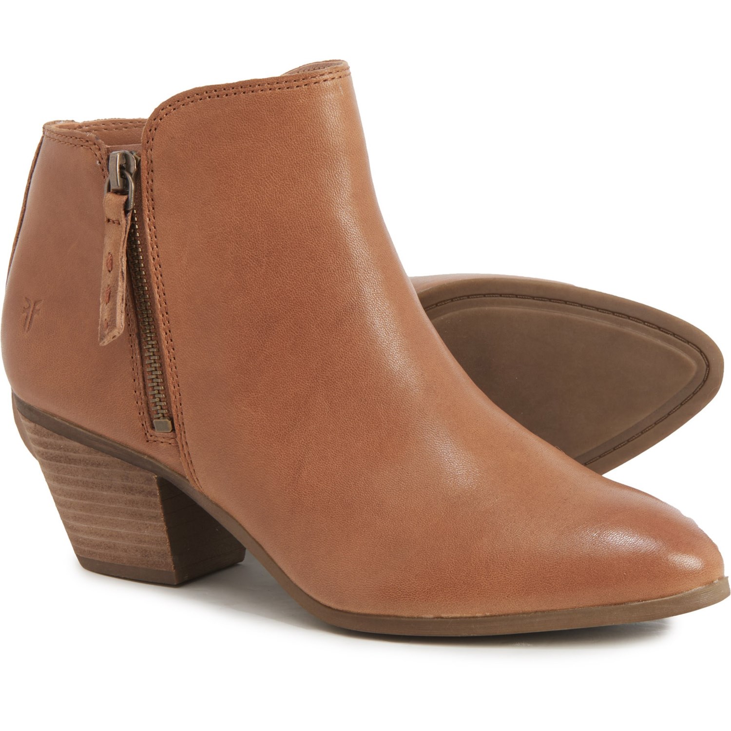 frye judith zip bootie