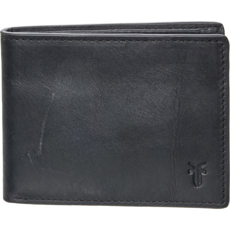 Frye Logan Slim ID Billfold Wallet - Leather in Black