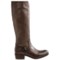 7833K_5 Frye Lynn Strap Tall Leather Boots (For Women)