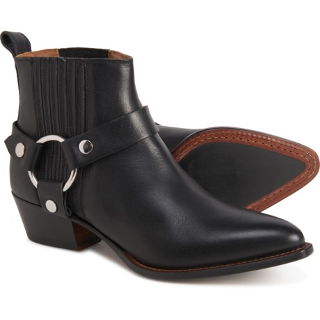 frye modern harness heel