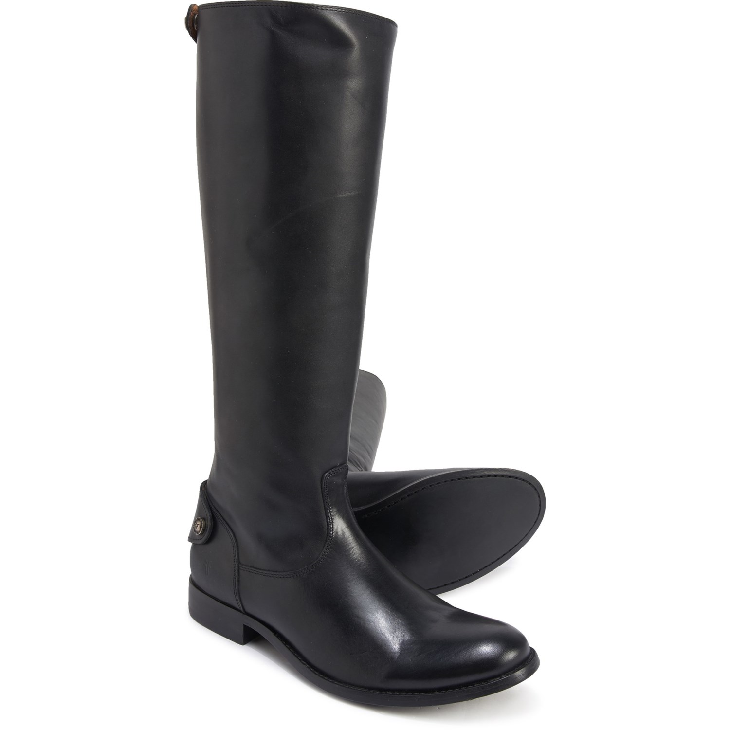 womens black frye boots