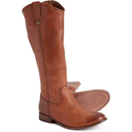 Frye Melissa Button Boots - Leather (For Women) in Cognac