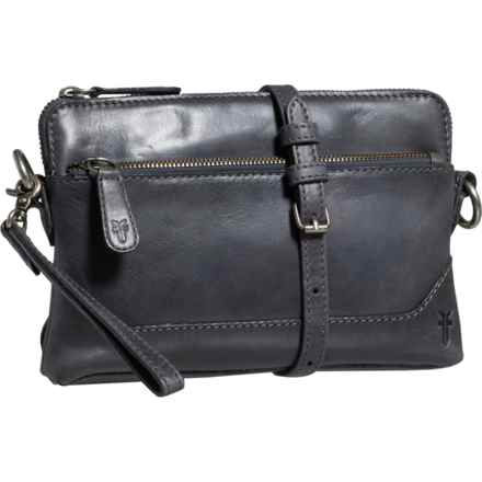 Frye Melissa Crossbody Wristlet - Leather (For Women) in Carbon