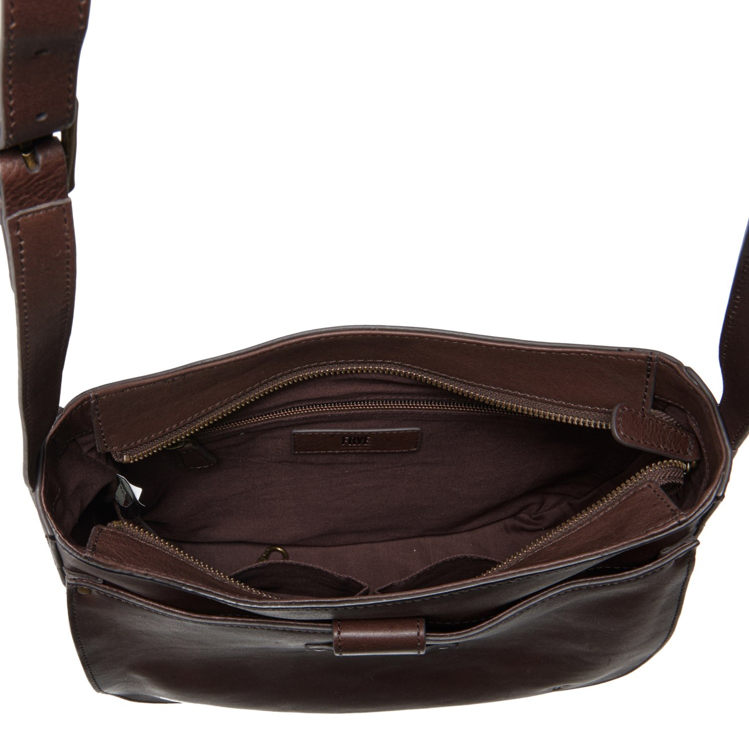 olivia large leather crossbody bag