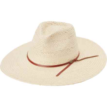 Frye Pinch Crown Panama Hat in Natural
