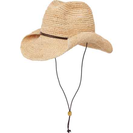 Frye Raffia Cowboy Hat (For Women) in Brown