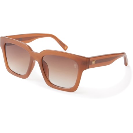 Frye Rectangle Sunglasses (For Women) in Tan