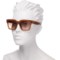 3YRCU_2 Frye Rectangle Sunglasses (For Women)