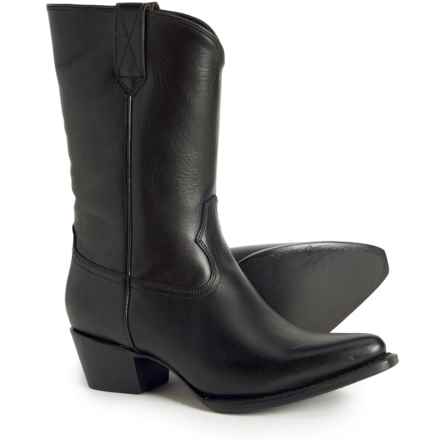 Frye Sacha Mid Pull-On Boots - Leather (For Women) in Black