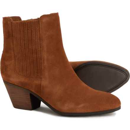 Frye Sandra Chelsea Boots - Suede (For Women) in Cognac